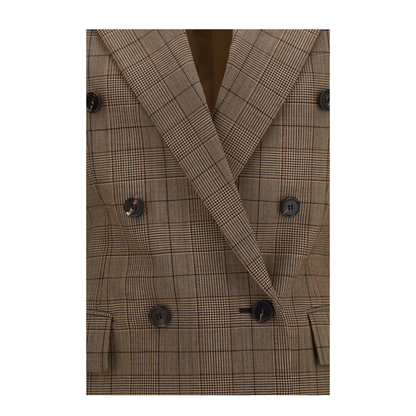 MAYFEYR - Chloè - Checked Double-Breasted Blazer - CH26AVE78164