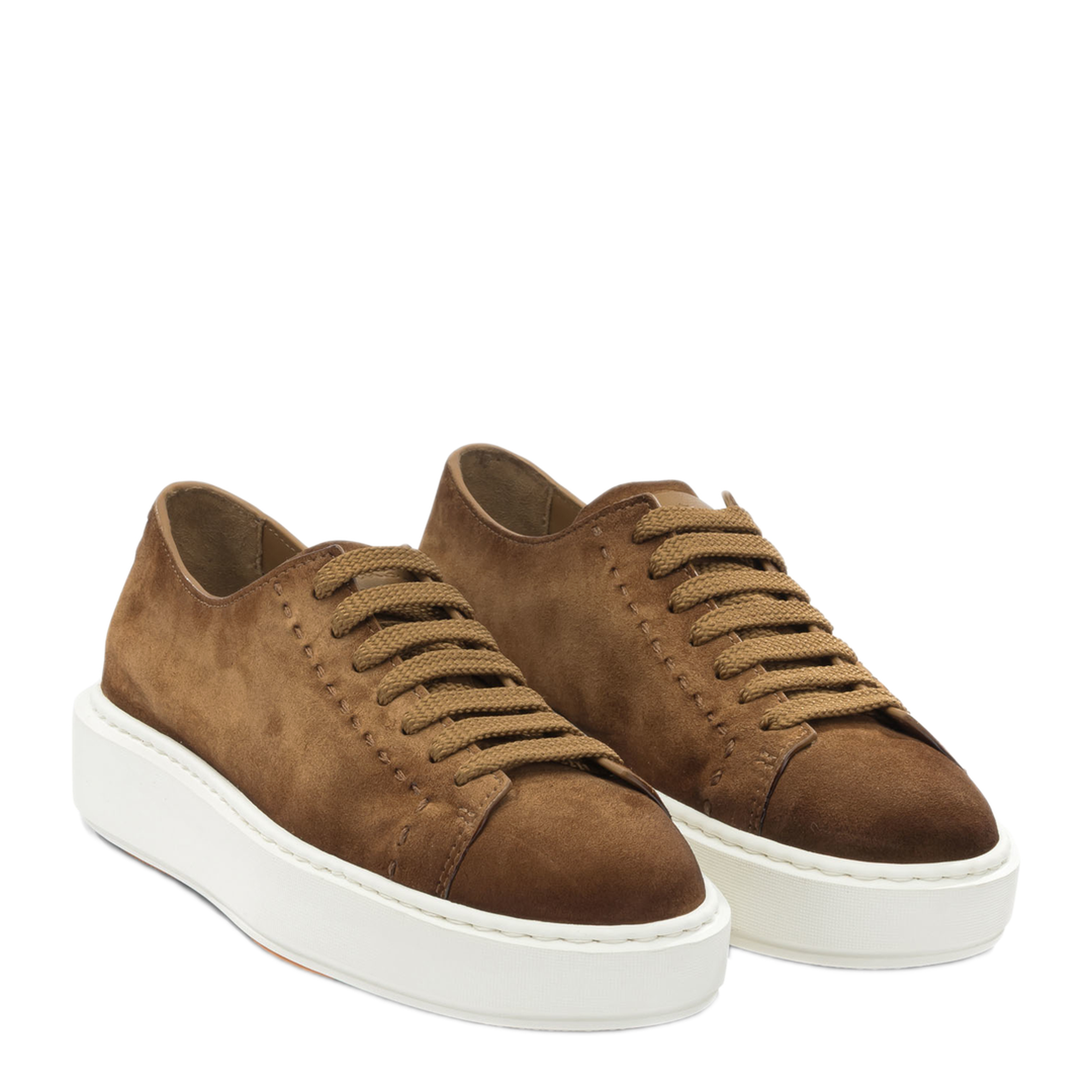 MAYFEYR - Santoni - Clean Row Low Top Sneakers - WBCD61355BARTEYAC40C40