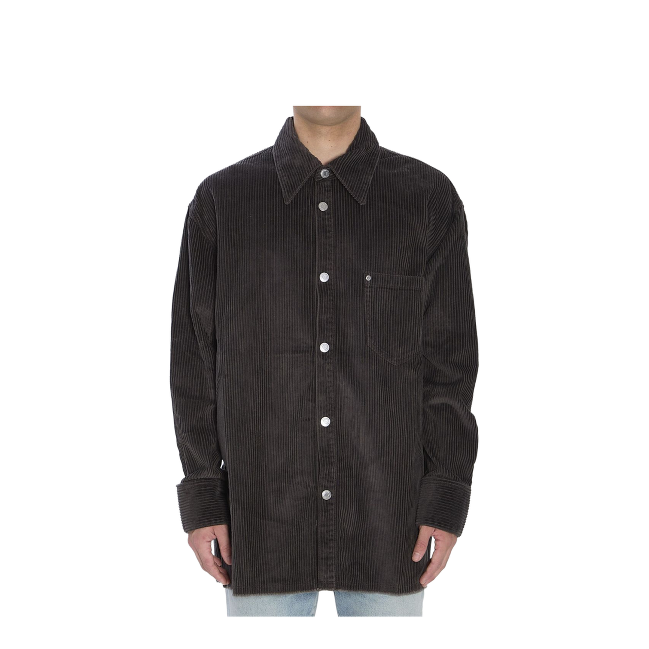 Corduroy Velvet Overshirt