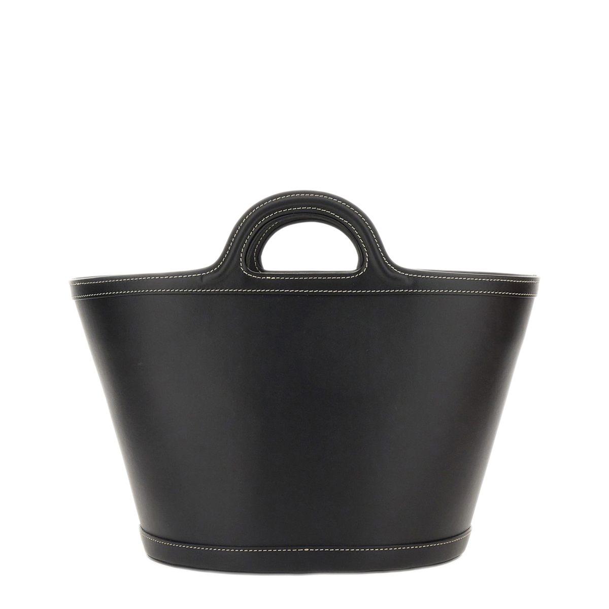 Tropicalia Small Calfskin Tote - Black