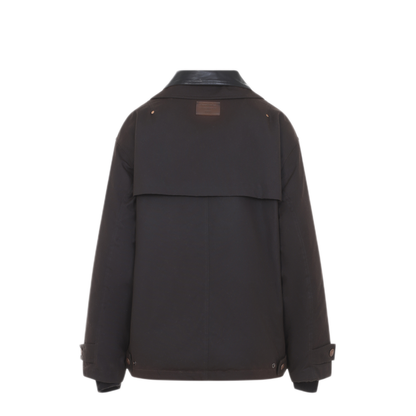 MAYFEYR - Acne Studios - Dark Brown Organic Cotton Jacket - A90737ADM