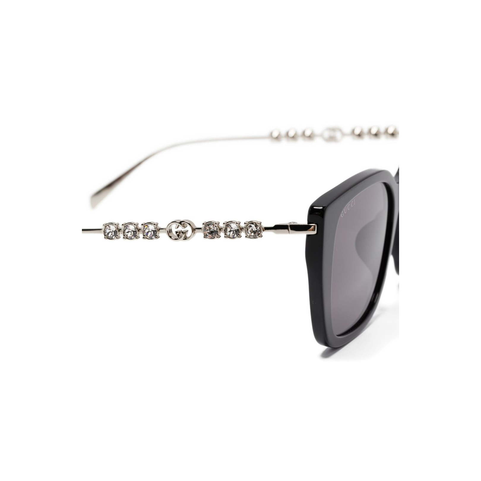 Black Rectangle Frame Sunglasses