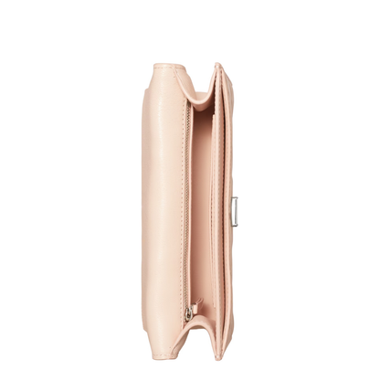 Fleming Small Pink Leather Crossbody Bag