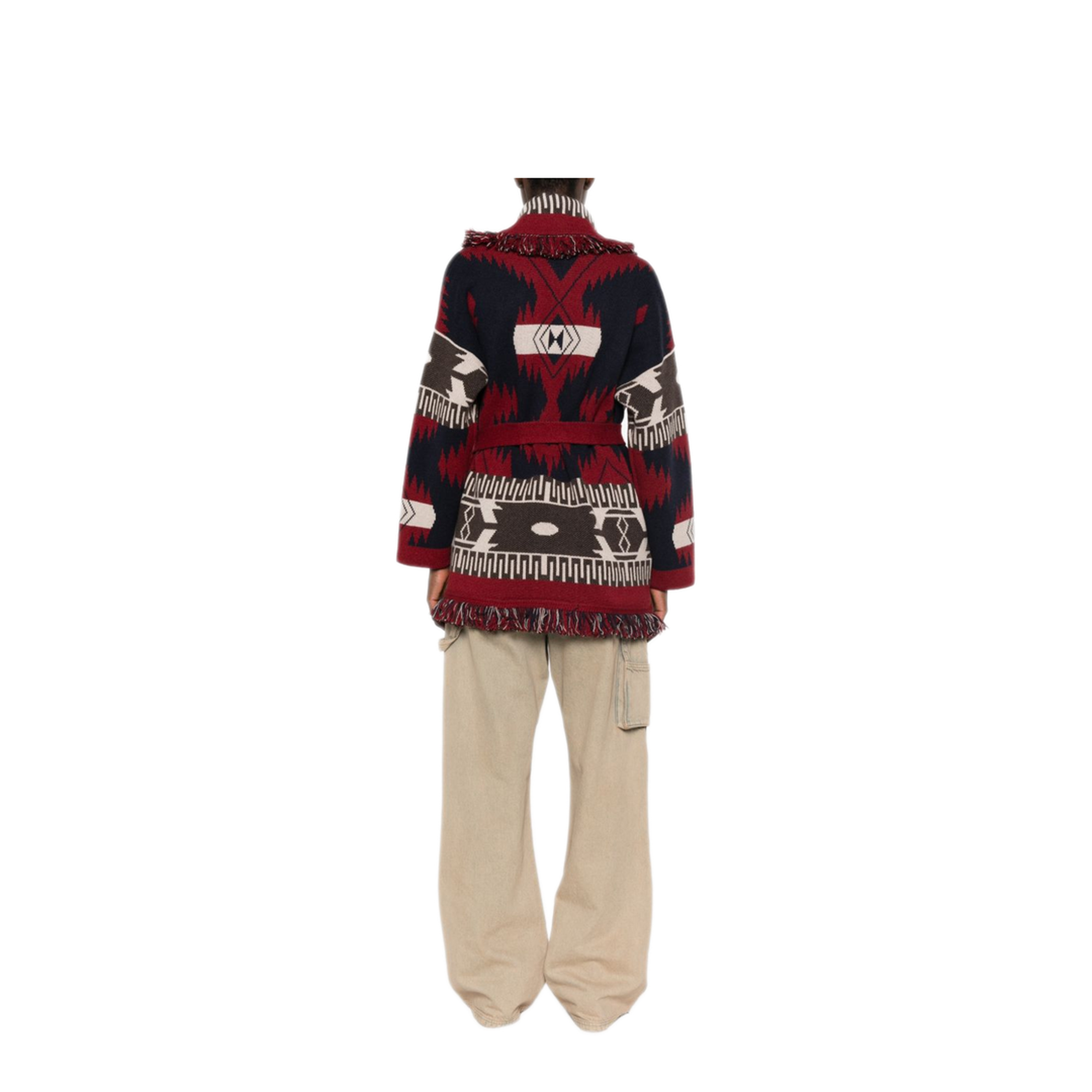 MAYFEYR - Alanui - Sweaters Bordeaux - LWHB064E26KNI0014625