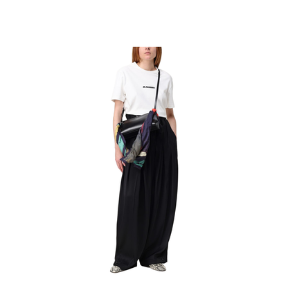 Goji Bag with Silk Scarf Handle