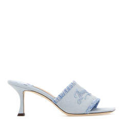 Two Tone Canvas Sandals