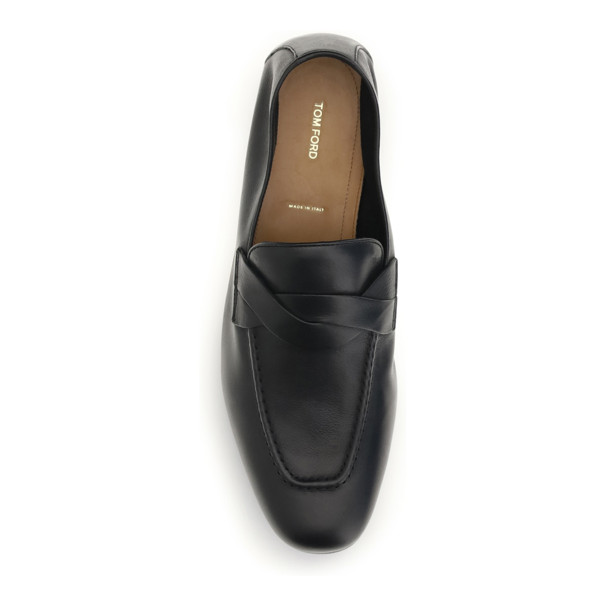 MAYFEYR - Tom Ford - Gigi Loafers With Woven Strap - J1556LBU002NNAA