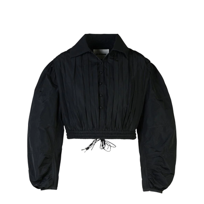 Black Polyester Blouse