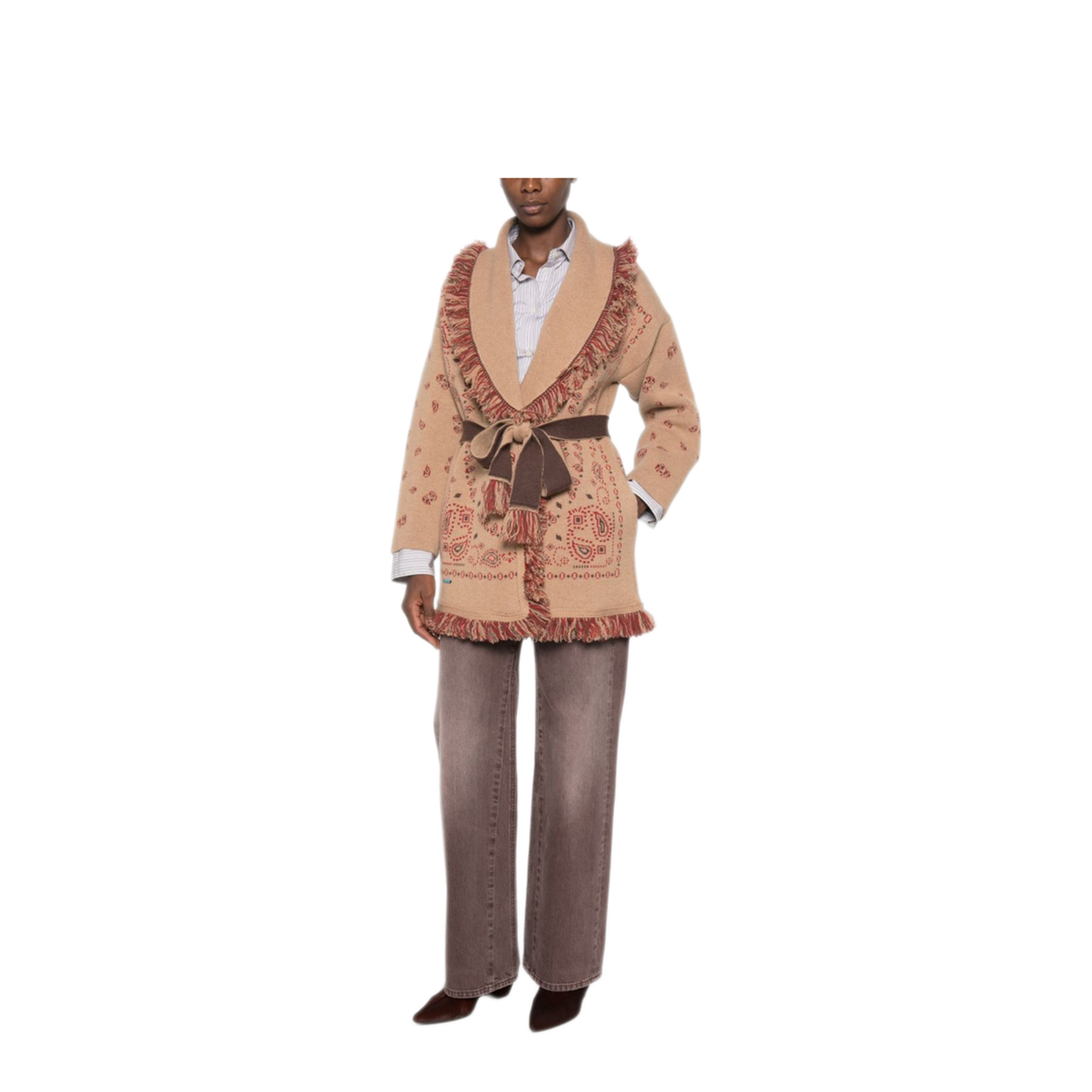 MAYFEYR - Alanui - Sweaters Camel - LWHB064E26KNI0026184