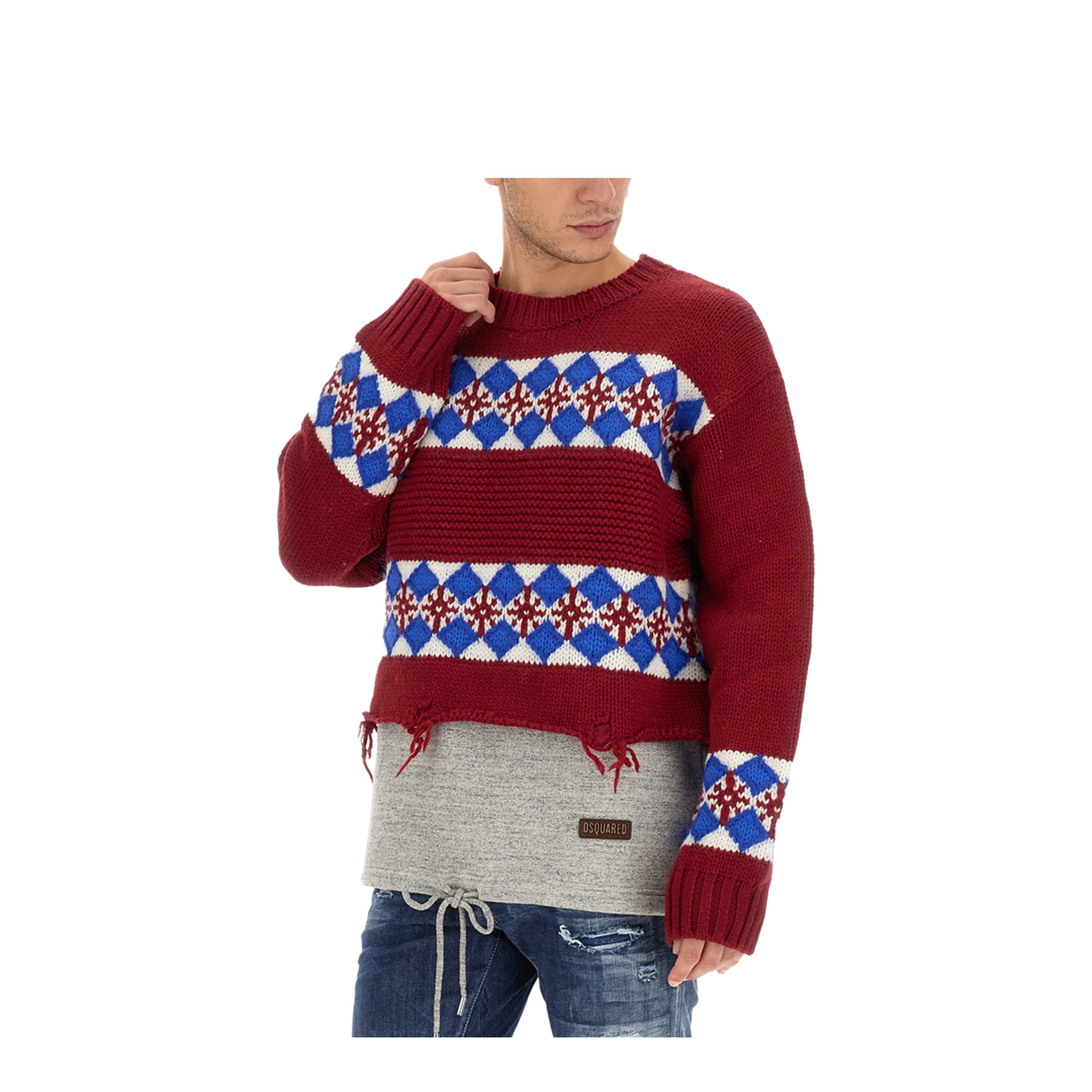 MAYFEYR - Dsquared2 - Jacquard Knit - S71HA1224S18308961