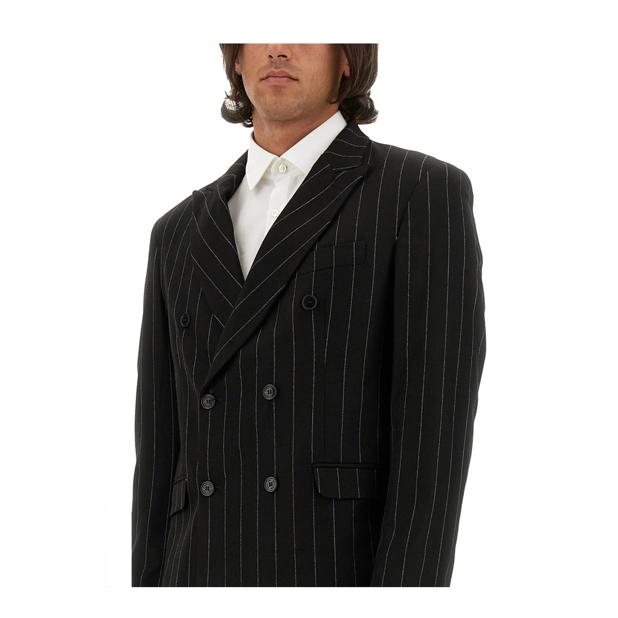 MAYFEYR - FAMILY FIRST - Double Breasted Jacket - BZF2412BLACK