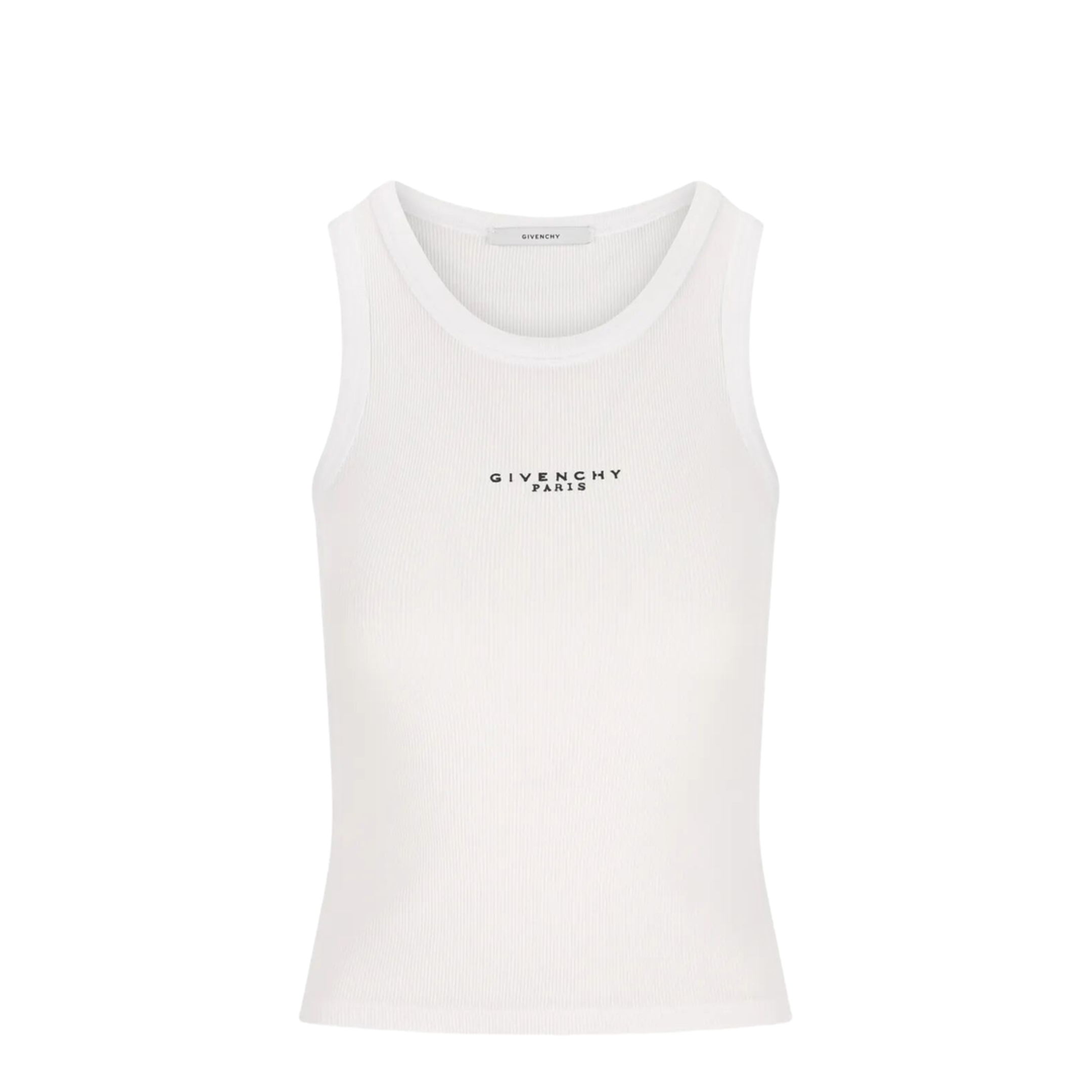 MAYFEYR - Givenchy - Slim-Fit Cotton Tank Top With Paris Print - BW70FPP7BR