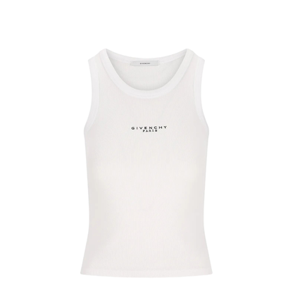 MAYFEYR - Givenchy - Slim-Fit Cotton Tank Top With Paris Print - BW70FPP7BR