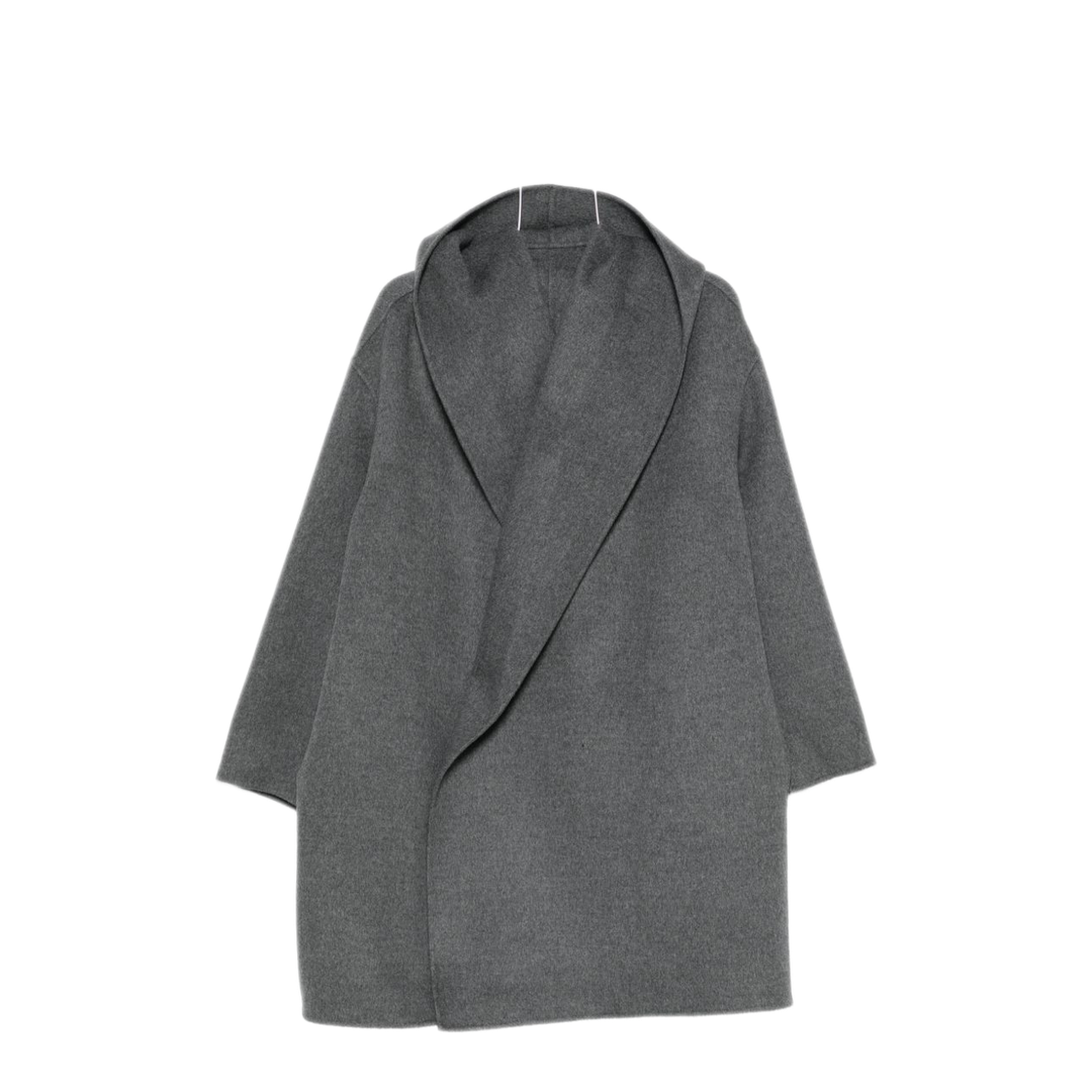 MAYFEYR - Toteme - Grey M Lange Hooded Coat - 264WRO0343FB0006039