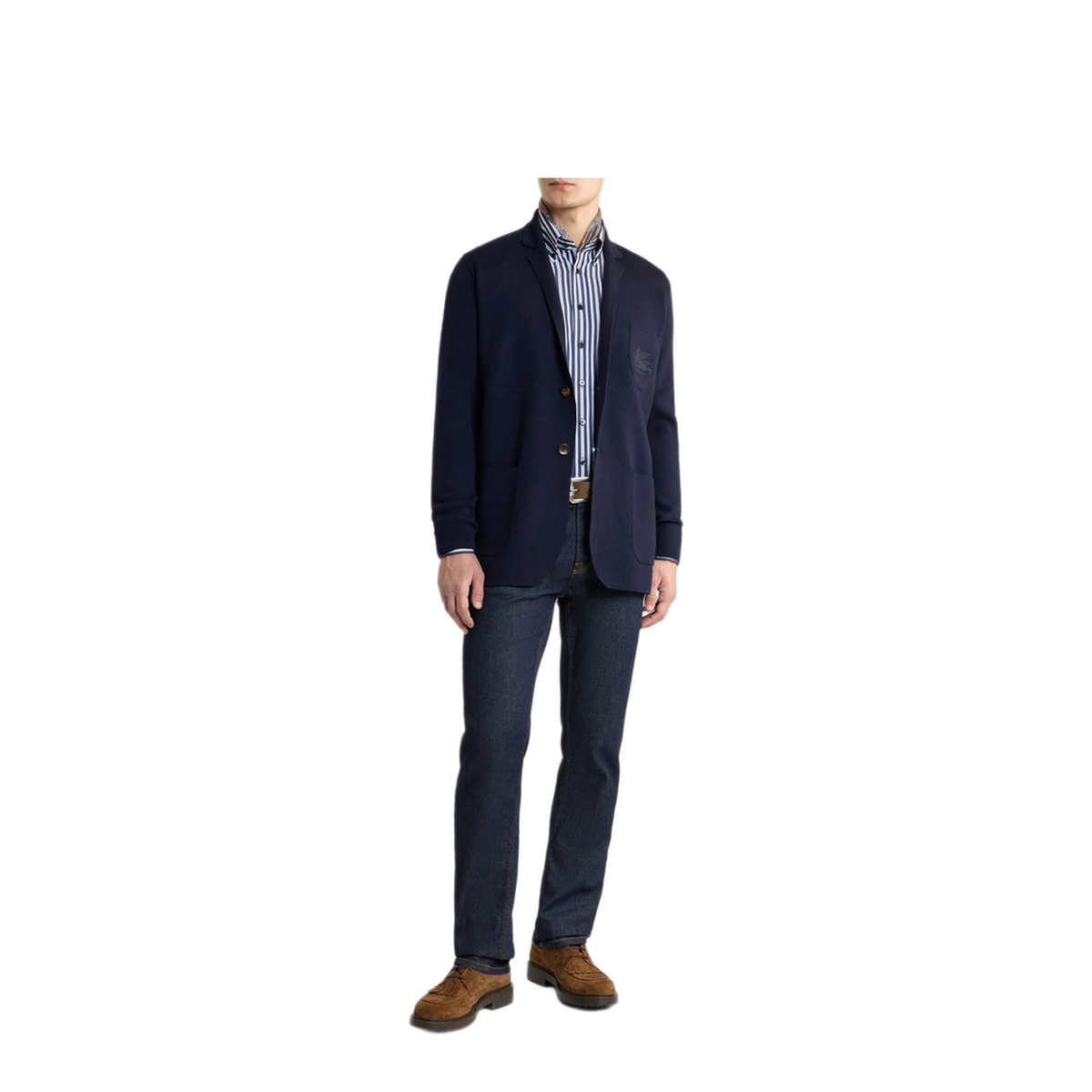 MAYFEYR - Etro - Roma Knitted Sport Jacket - MRKH0011AU12OB0310