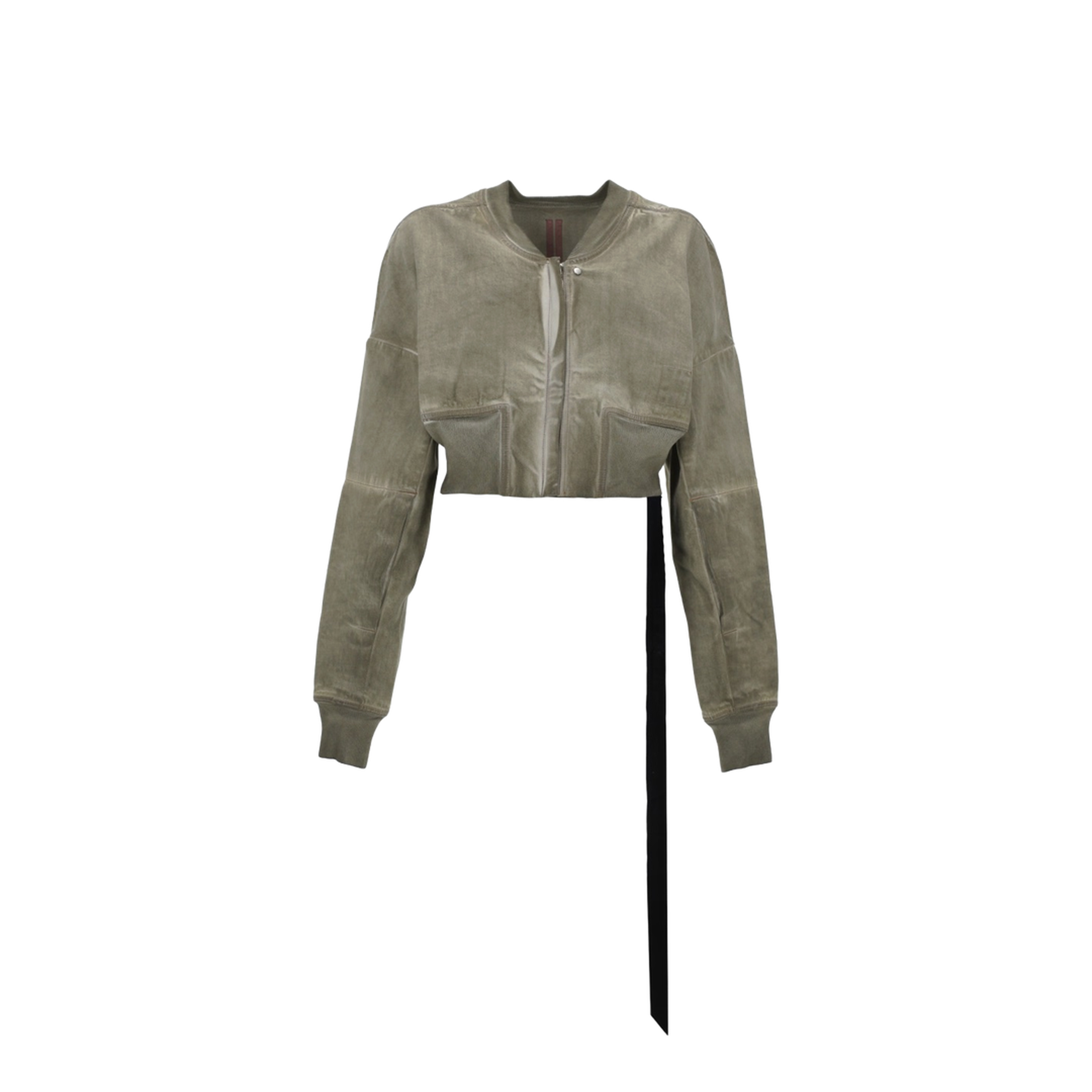 Rick Owens Denim Flight Bomber Jacket – MAYFEYR