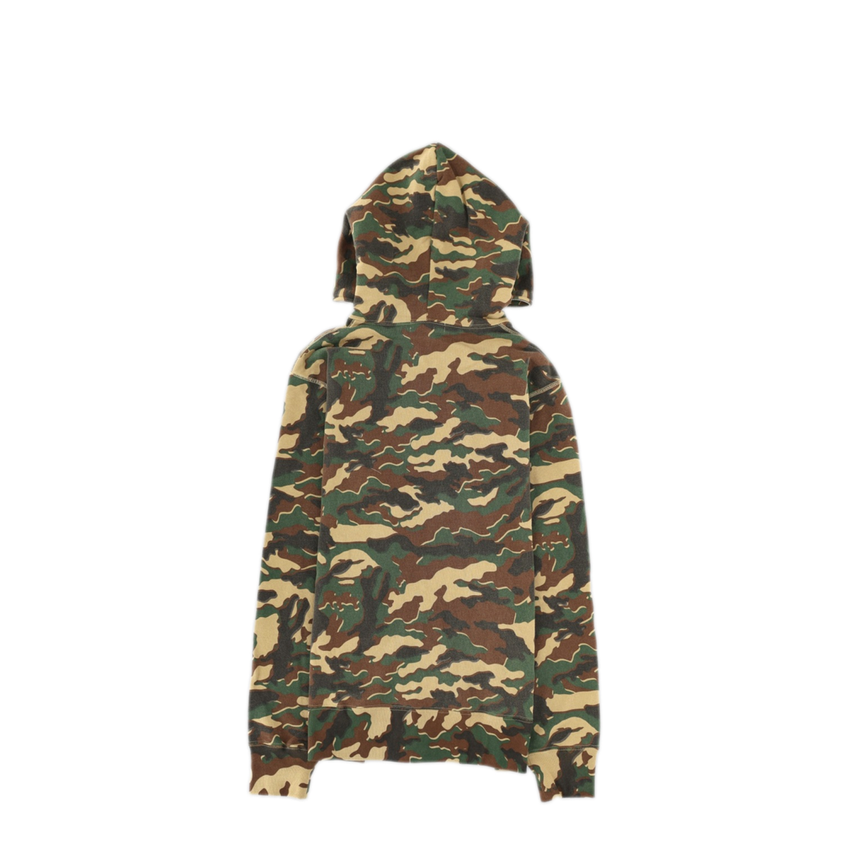 MAYFEYR - A Bathing Ape - Glitch Woodland Hooded Sweatshirt - 001ZPM301001MGREEN