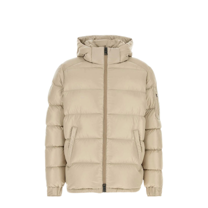 Polar Tech Hooded Down Jacket