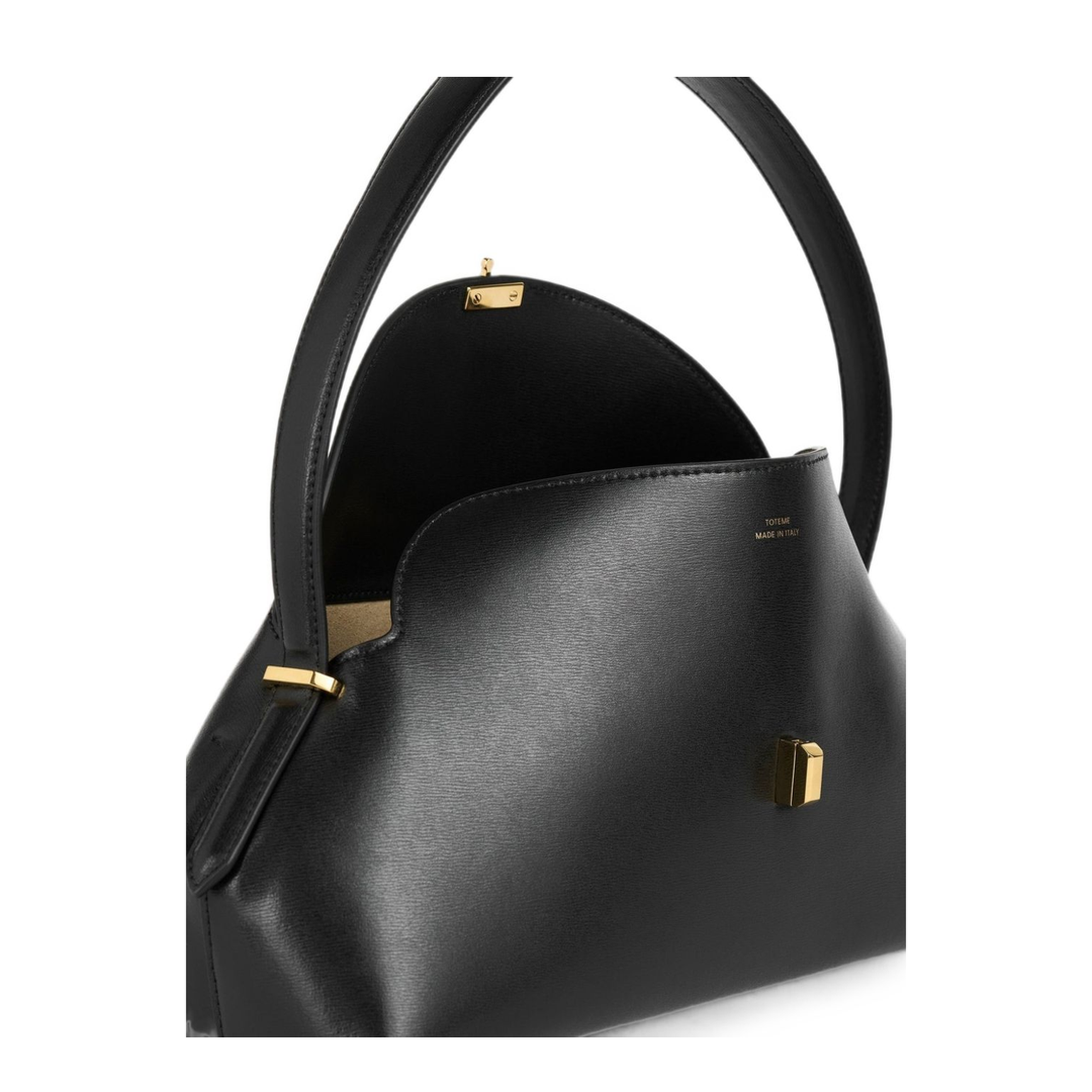 MAYFEYR - Toteme - Black Smooth Grain Leather Bag - 263WAL0127LE0025001