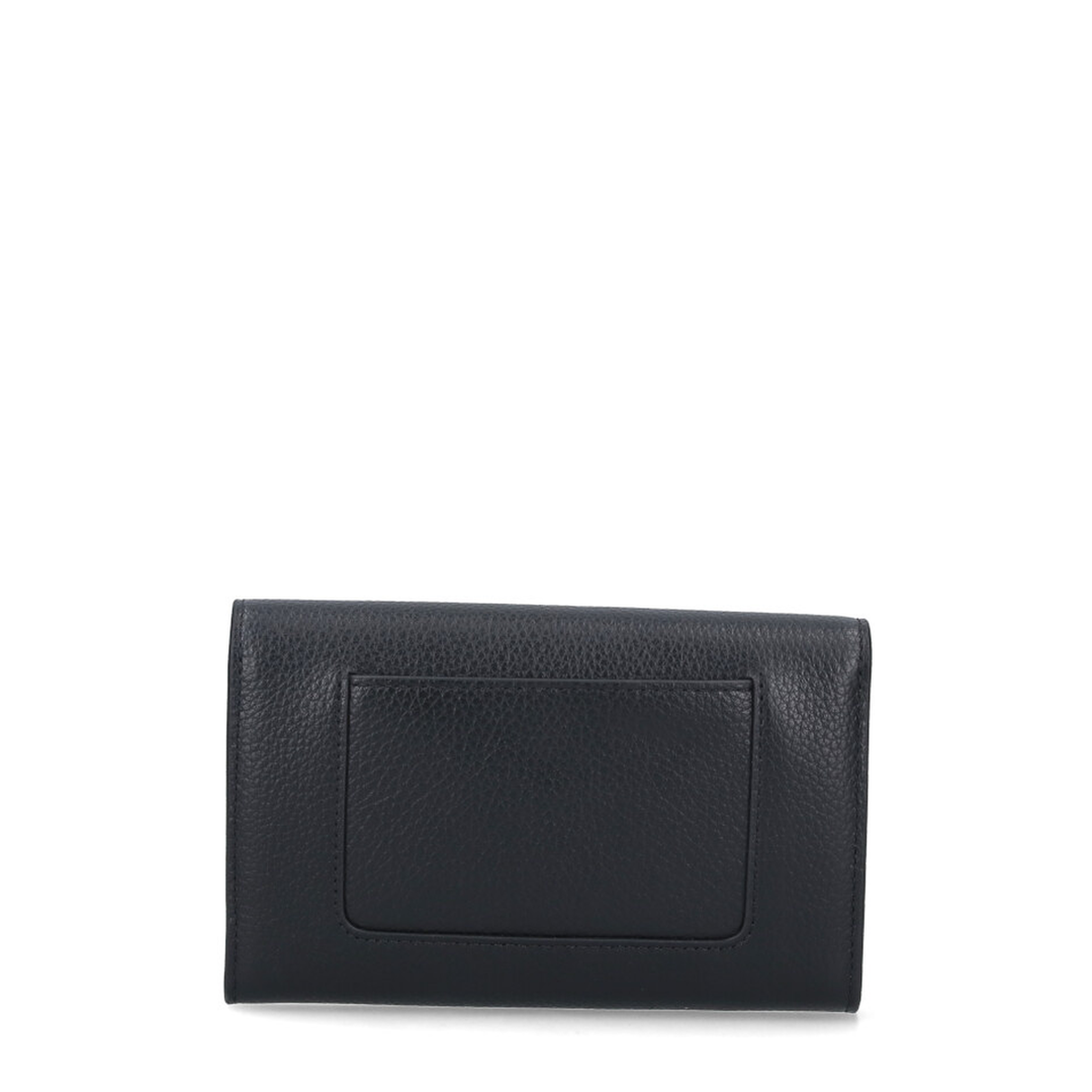 Mulberry Medium Darley Wallet In Black Small Classic Grain