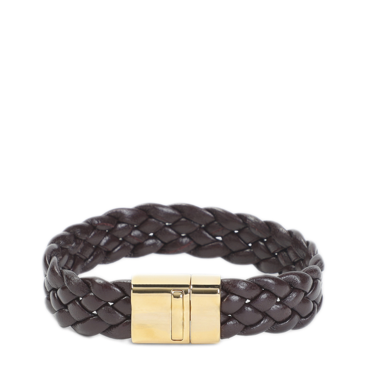 MAYFEYR - Bottega Veneta - Intrecciato Leather Bracelet - 857357VAHUA2241