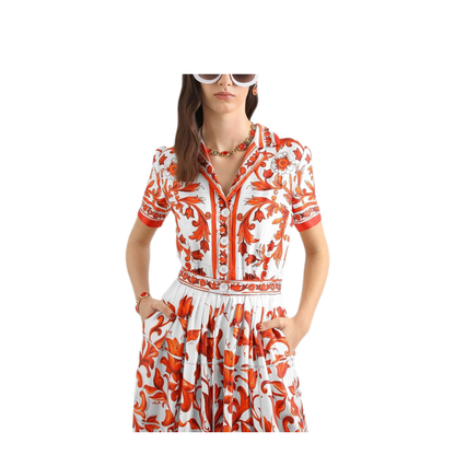 MAYFEYR - Dolce & Gabbana - Dresses Orange - F6TVLTGDDRES9000