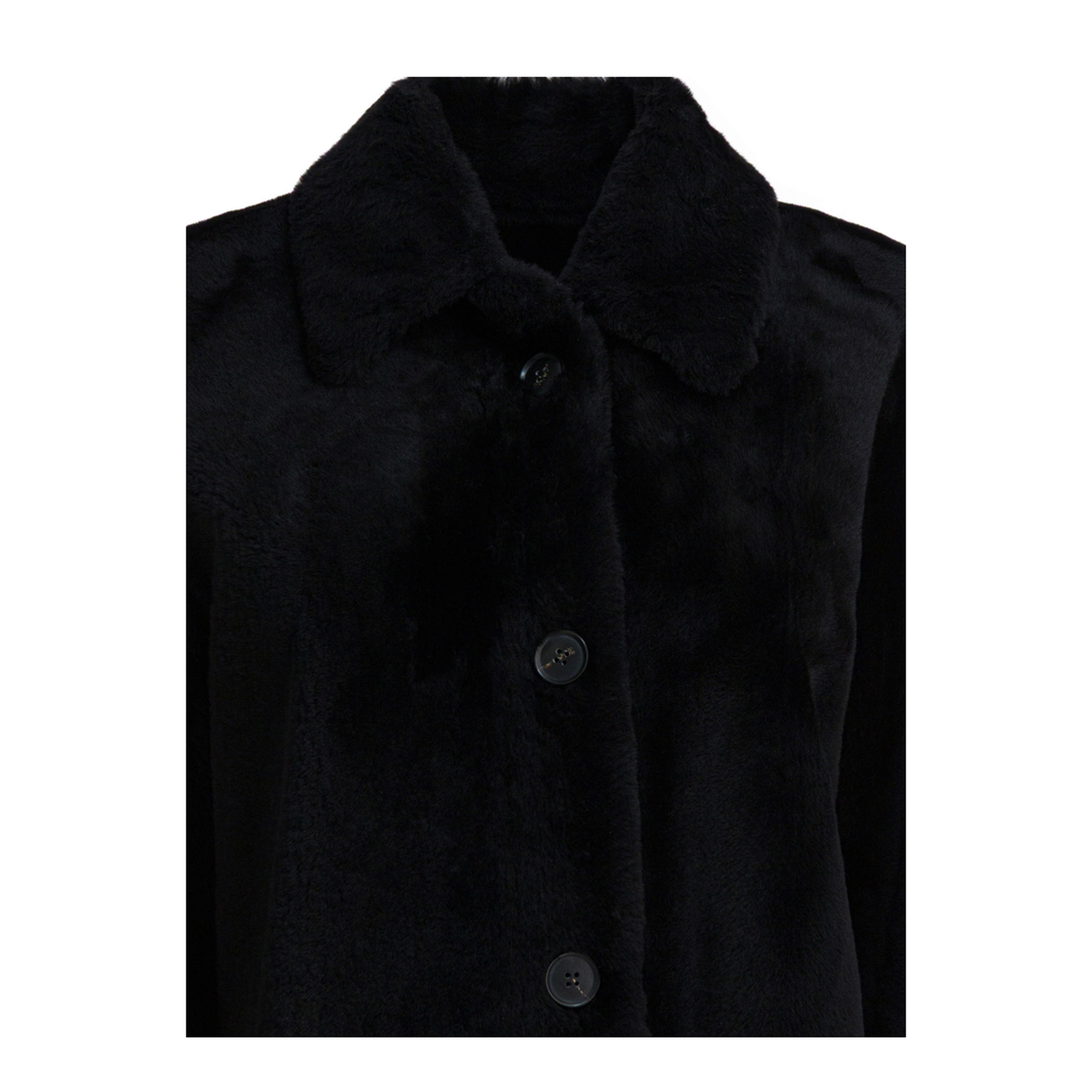 MAYFEYR - Semper - Reversible Leather Long Coat - 601NERO