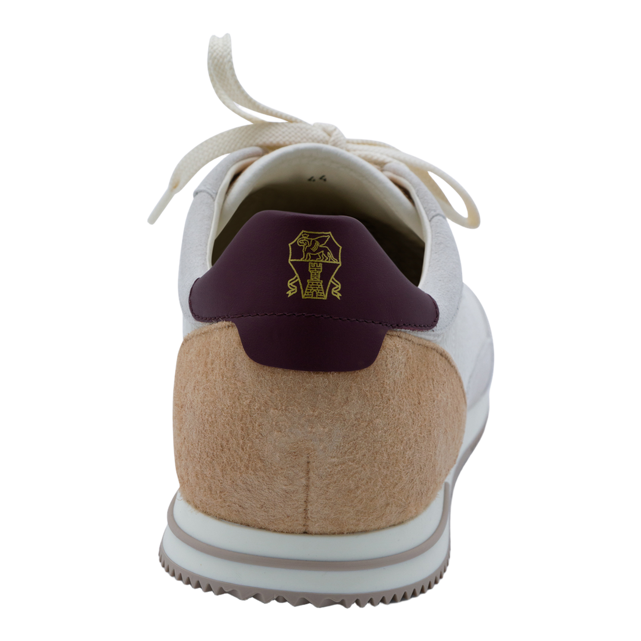 Sneaker with Suede Details