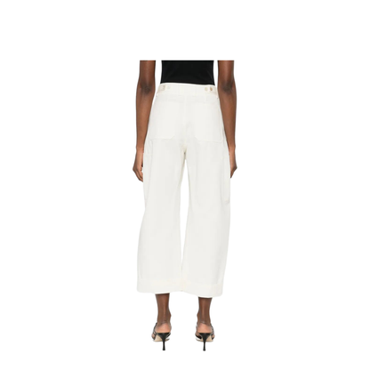 MAYFEYR - Givenchy - Cotton And Wool Cocoon Cropped Cargo Pants - BW519H164D