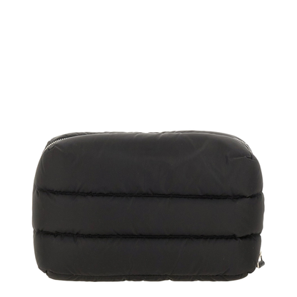 Caradoc Beauty Case in Quilted Black Nylon