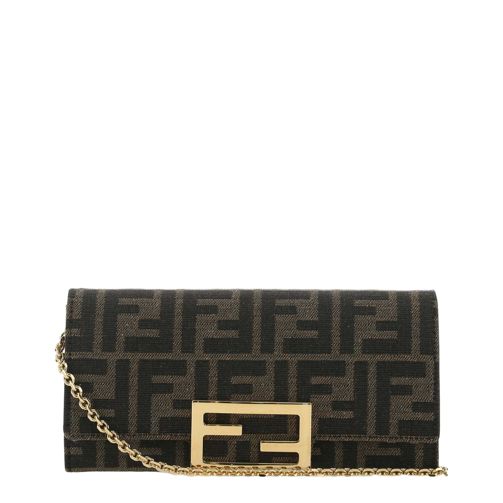Continental With Chain Fabric Brown