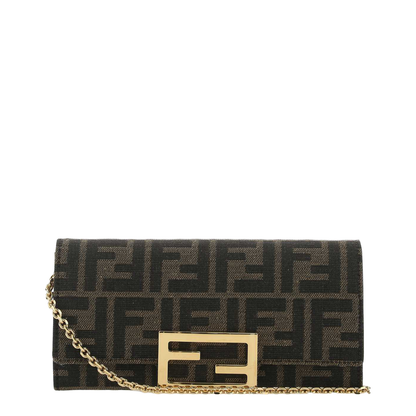 Continental With Chain Fabric Brown