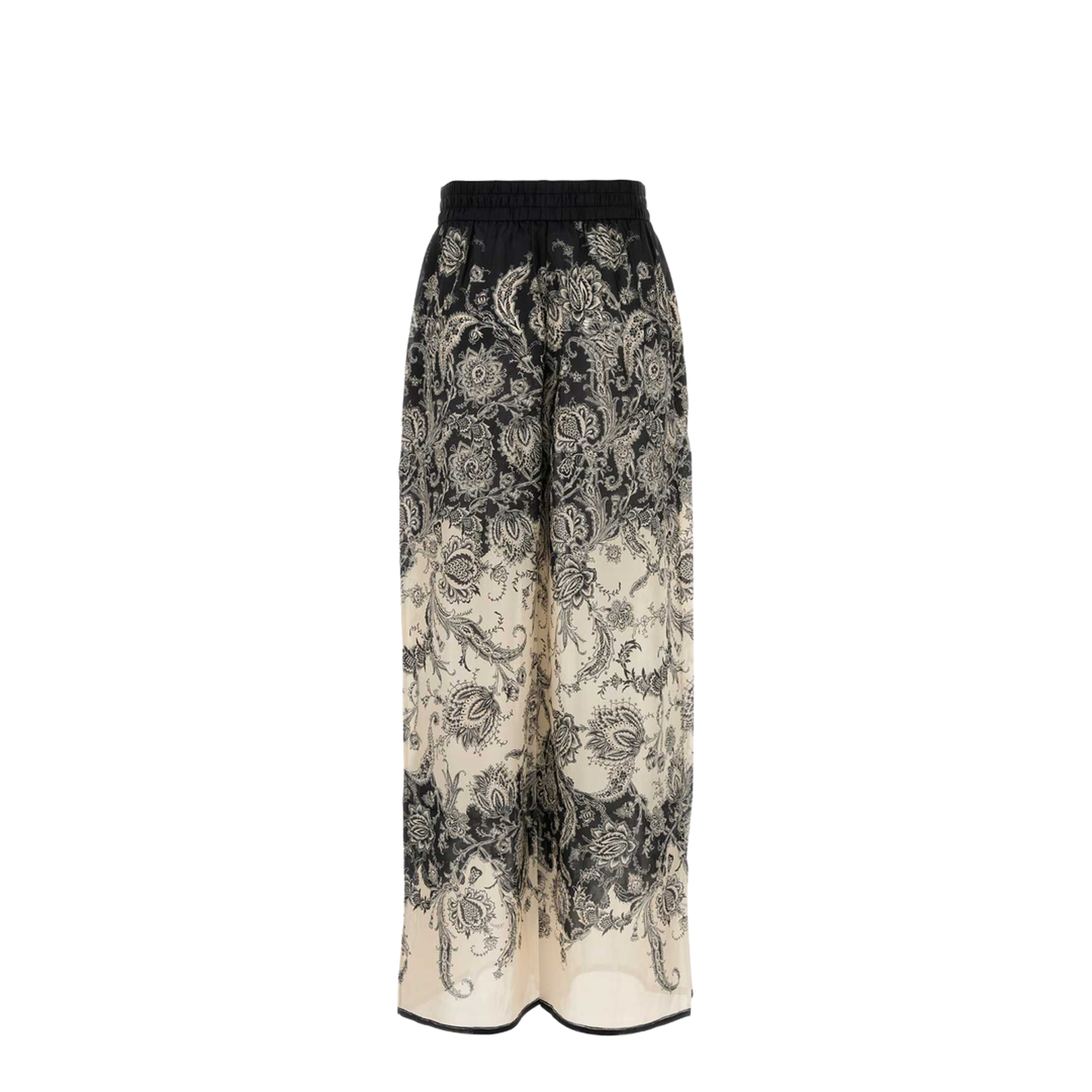 Printed silk Rhiannon pant