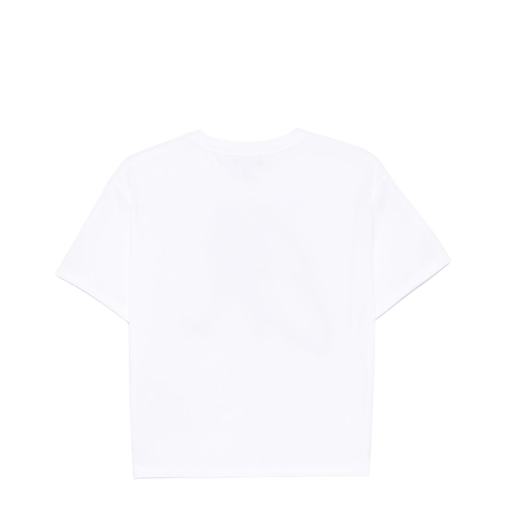 Cotton-Jersey T-Shirt with Oversized Lurex Logo