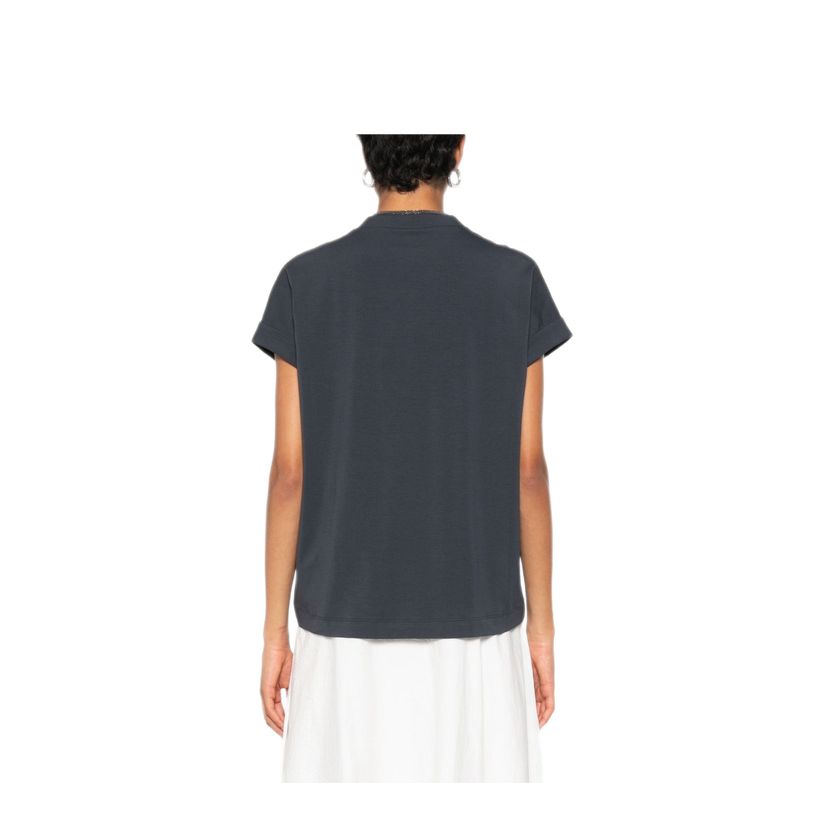 MAYFEYR - Brunello Cucinelli - Women'S T-Shirt - MPT18BD222C3186