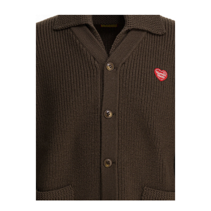 MAYFEYR - Human Made - Wool Cardigan - HM30CS004BROWN