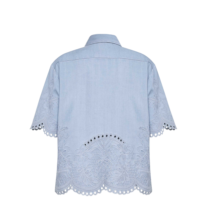 Daylight Embroidered Denim Shirt