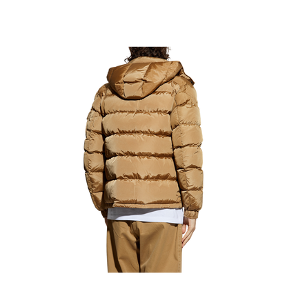 Brown Maya Matte Short Down Jacket