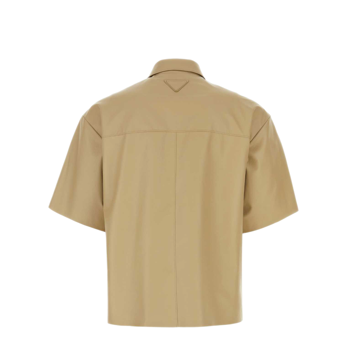 MAYFEYR - Prada - Beige Leather Shirt - UPC209SOOO136KF0241