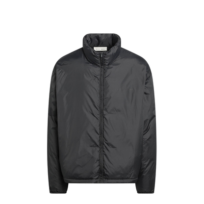 Grey Padded Ripstop Nylon Jacket