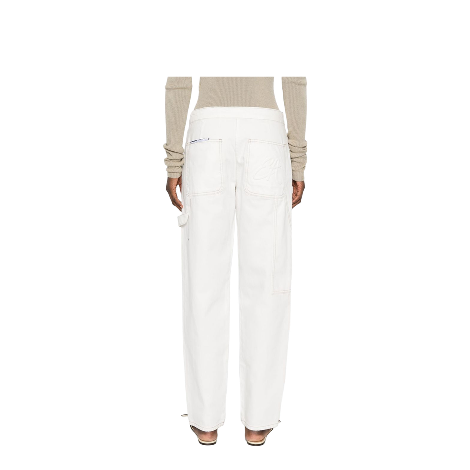 Cotton Trouser with Concealed Fastening