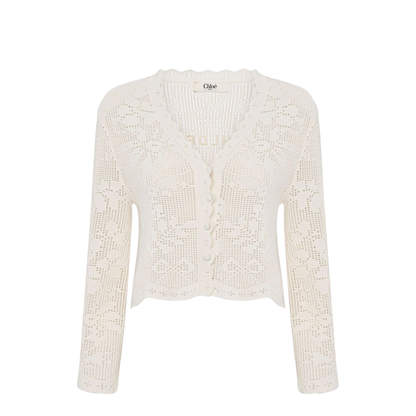 MAYFEYR - Chloè - Sweaters White - CH26AMC10850101