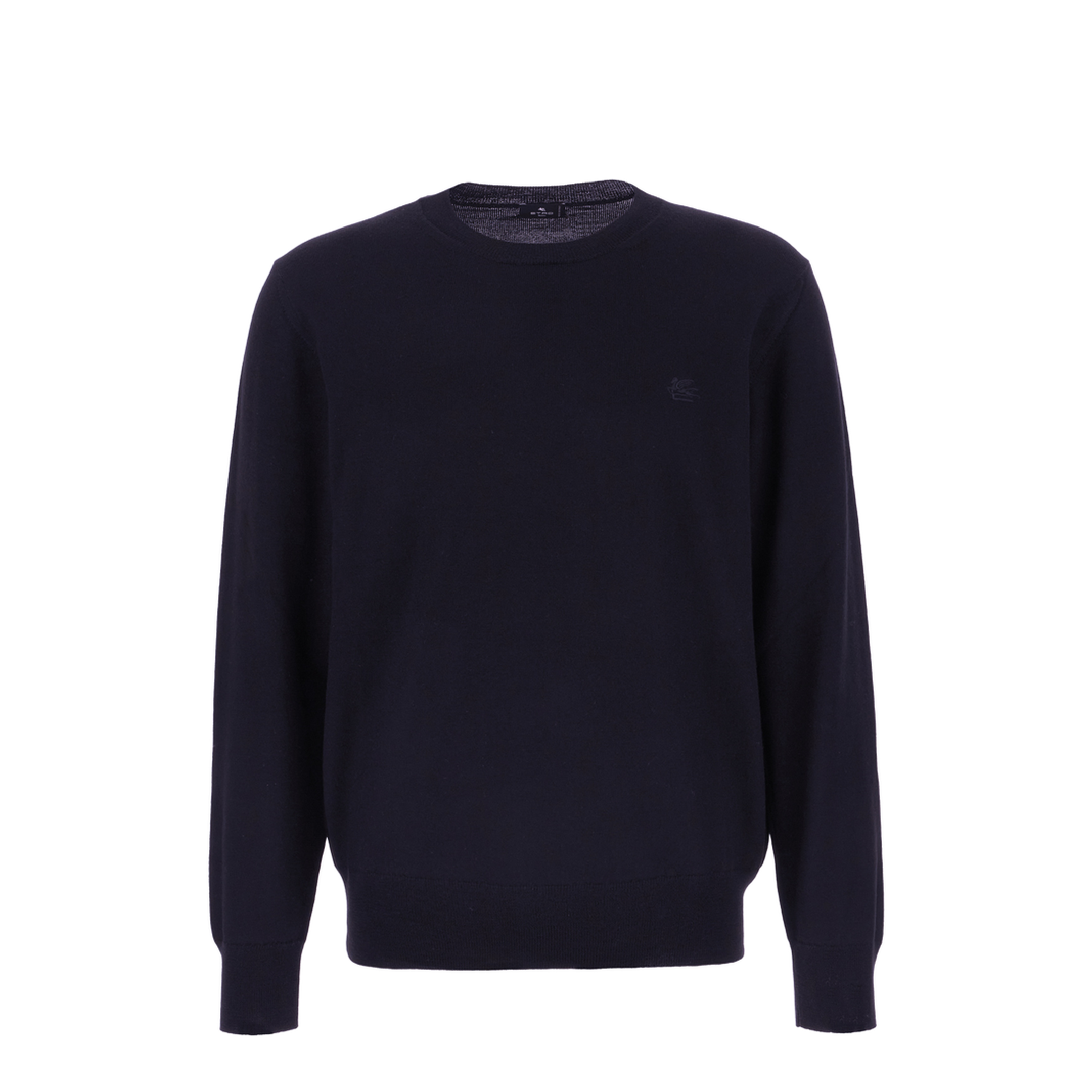 Wool Sweater Embroidered Logo