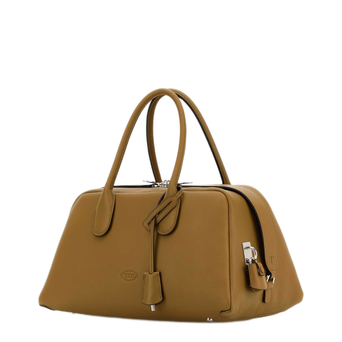 MAYFEYR - Tod's - Khaki Leather Medium Darsena Handbag - XBWAQBH0250YATS417