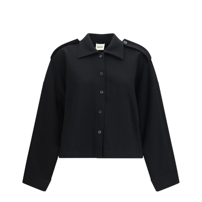 MAYFEYR - Khaite - Bodine Wide-Sleeve Shirt - 24804231