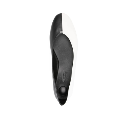 MAYFEYR - Jacquemus - Les Ballerines Ovalo In Two-Toned Leather - FOW00183AC27L269FH