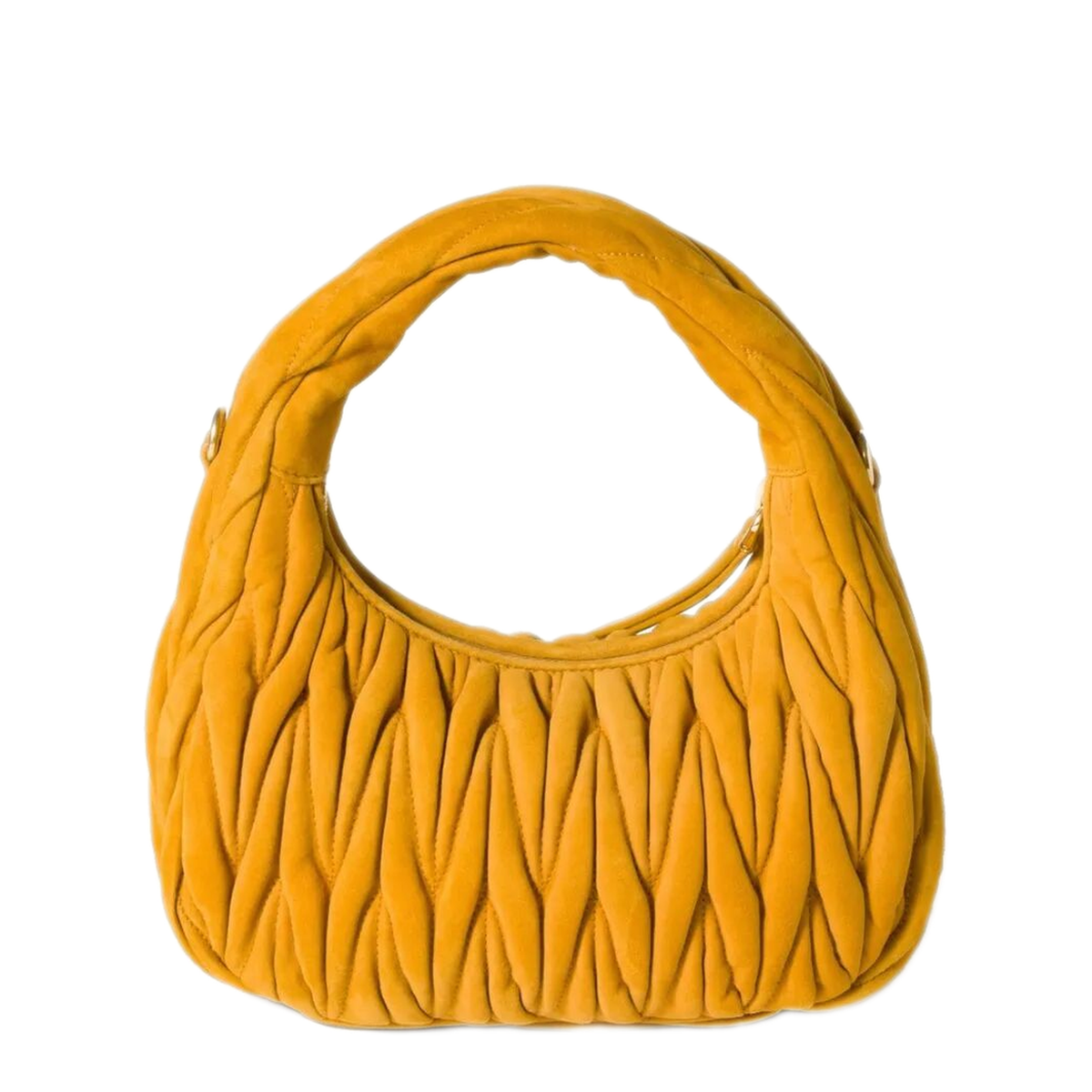 Wander Small Suede Shoulder Bag - Whisky