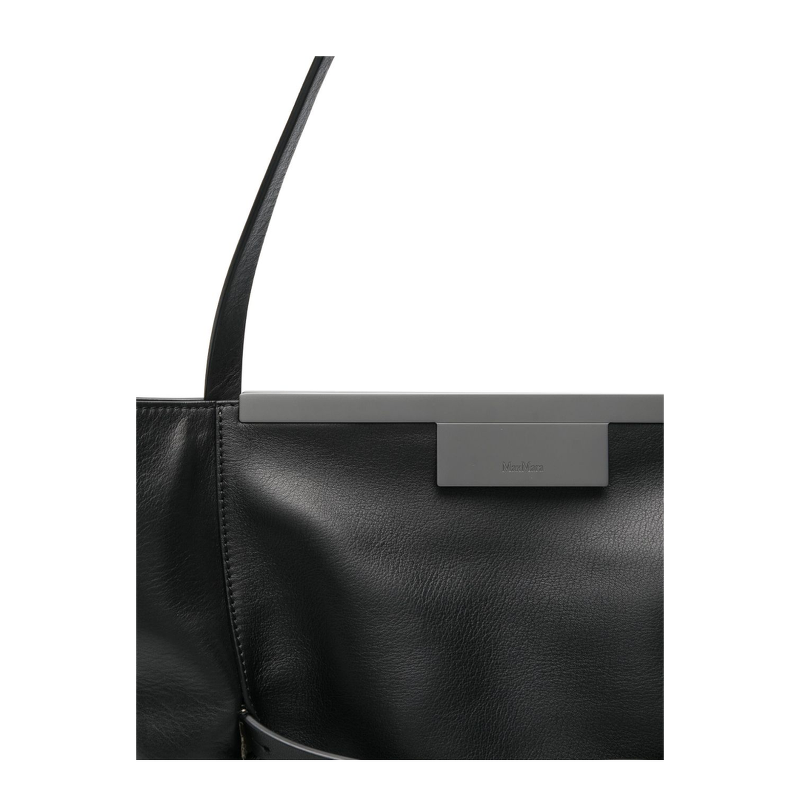 Large Clutch In Natural Leather