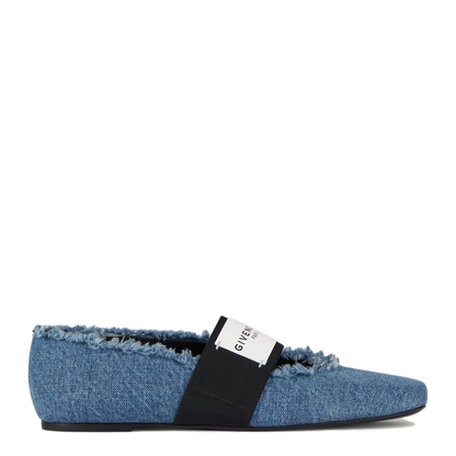 MAYFEYR - Givenchy - Denim Ballet Flats - BE5010E2G0457