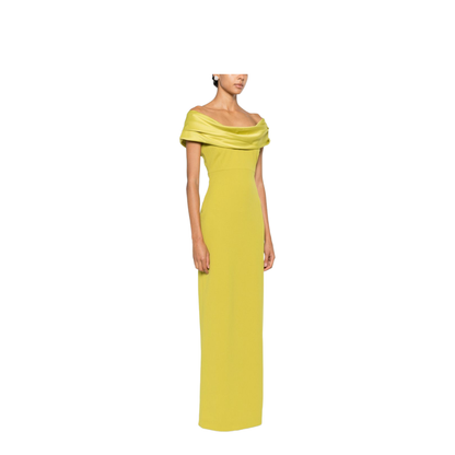 MAYFEYR - Solace London - Yellow Dresses - OS48023CHARTREUSE